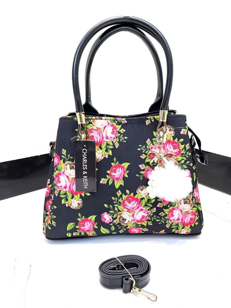 Girl's Canvas Printed Hand Bag