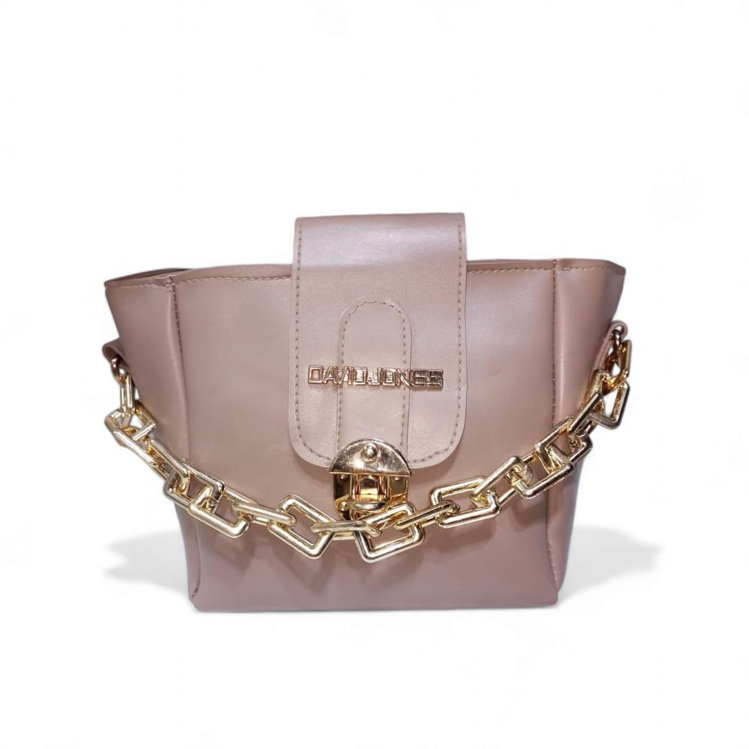 Girl's Crossbody Handbag With Golden Chain