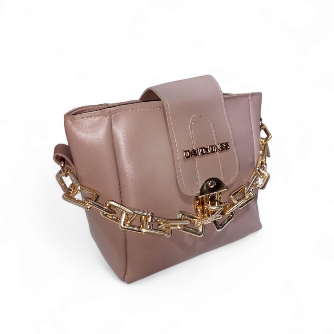 Girl's Crossbody Handbag With Golden Chain