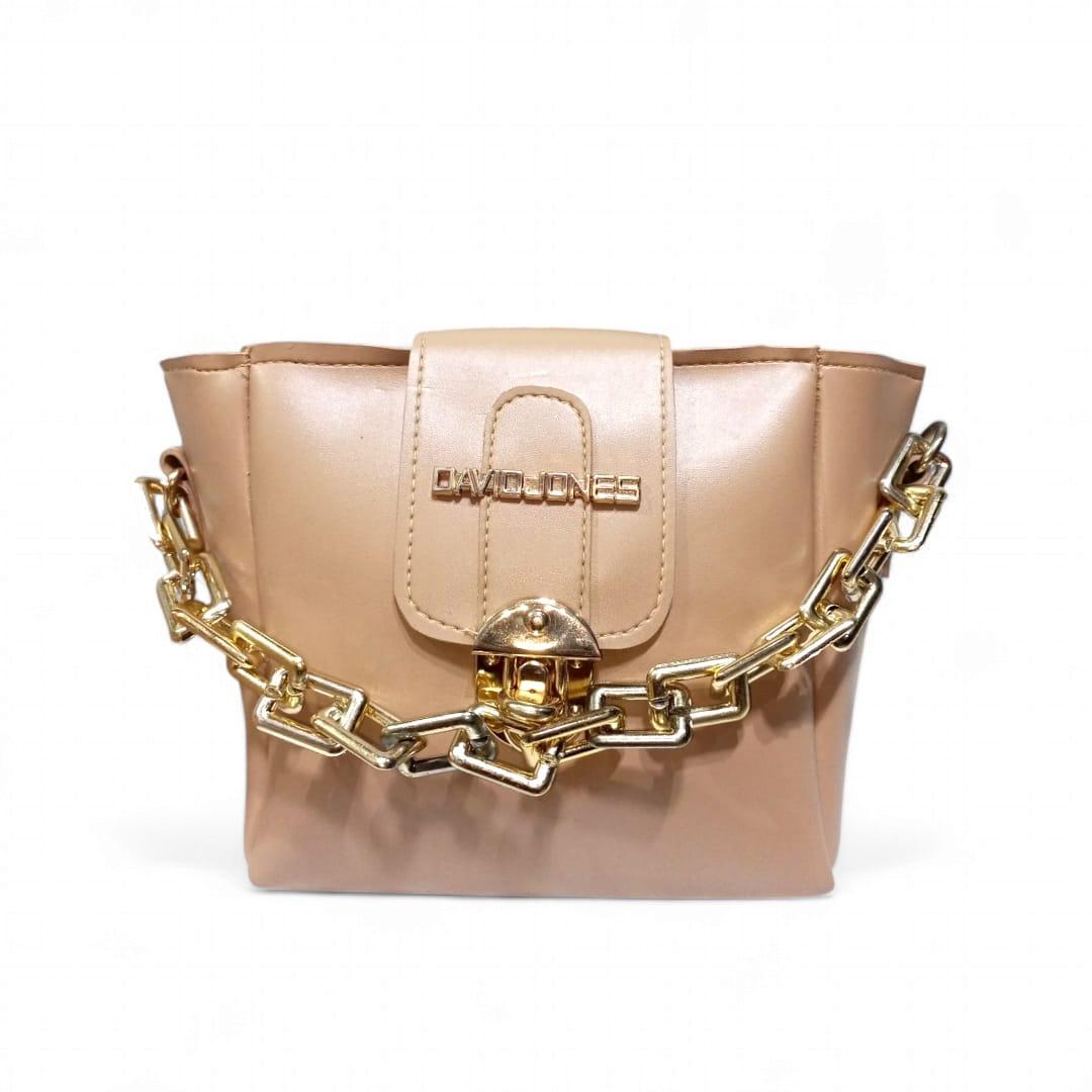 Girl's Crossbody Handbag With Golden Chain