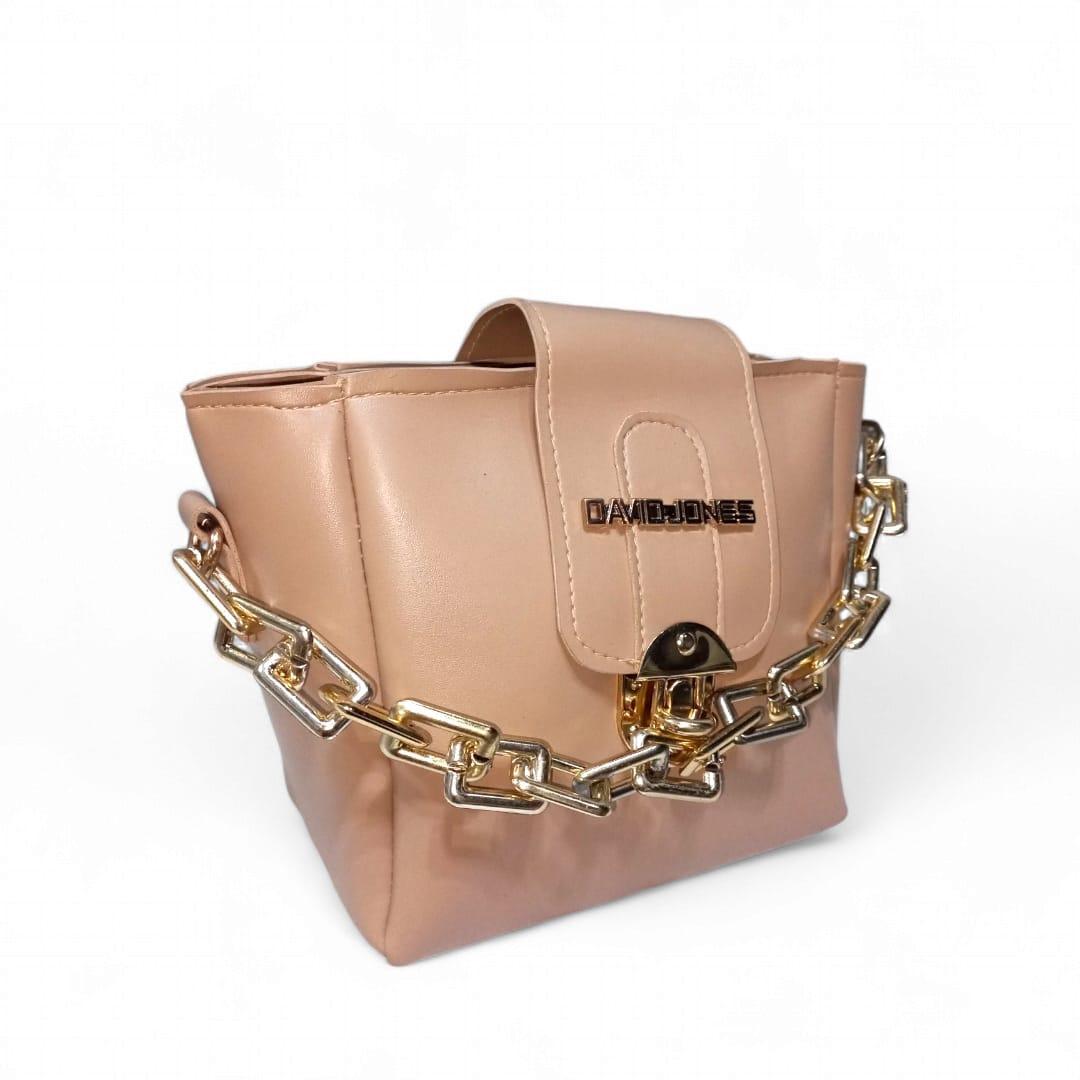 Girl's Crossbody Handbag With Golden Chain